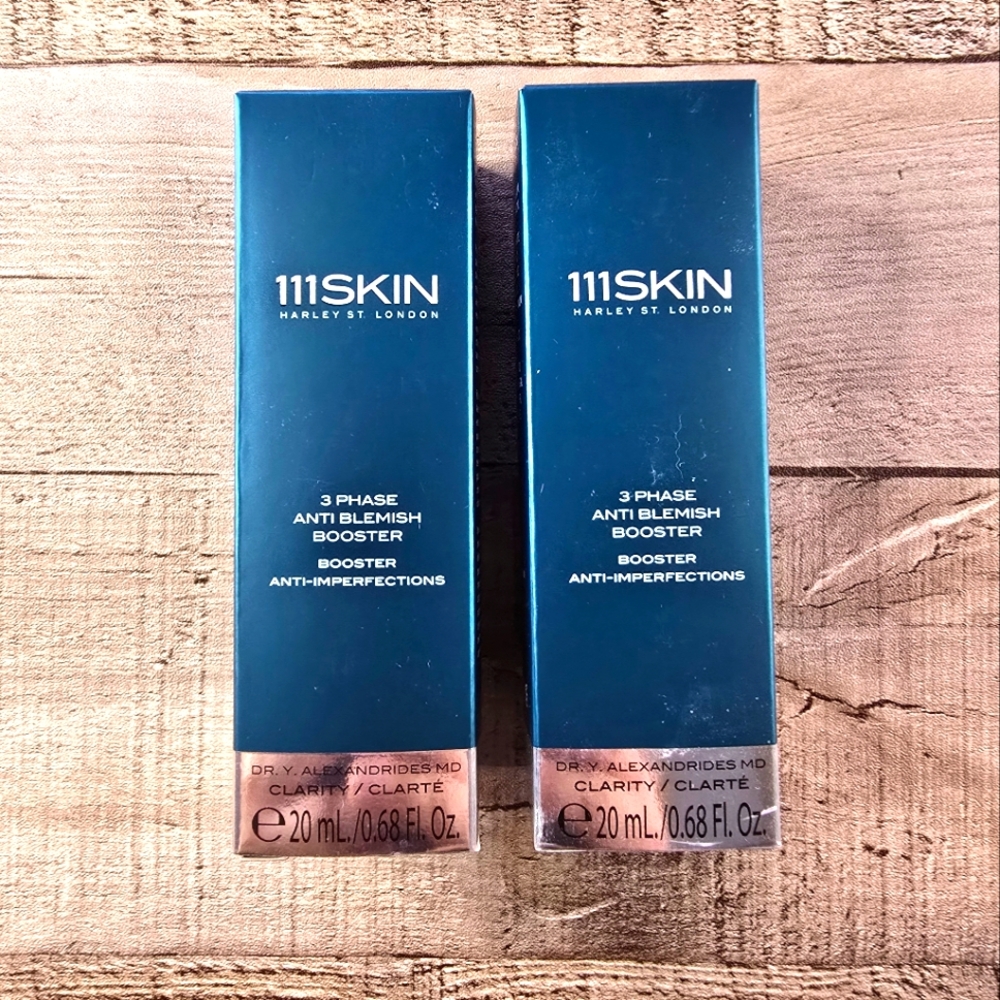 2x 111Skin 3 Phase Anti Blemish Booster